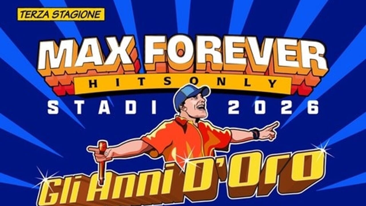 Max Pezzali Padova 2026: doppio concerto allo Stadio Euganeo