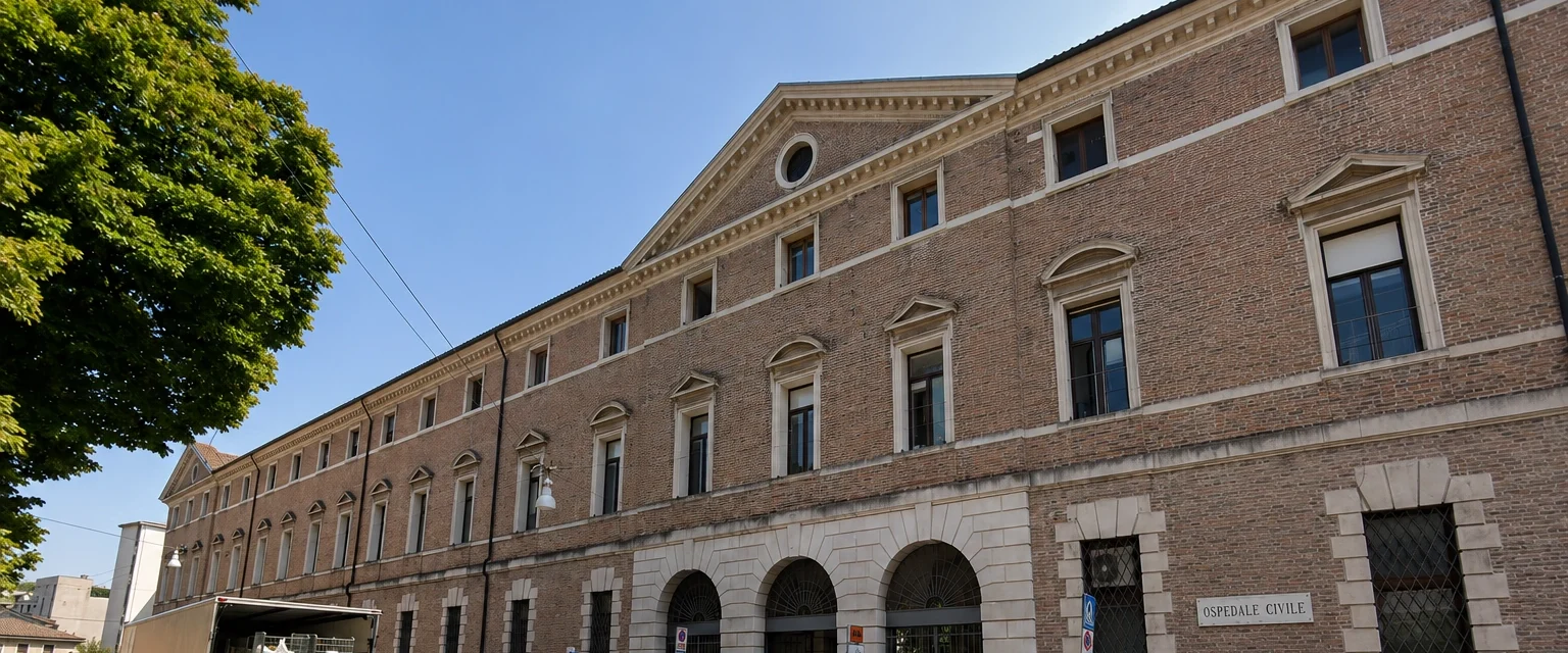 Hôpital de Padoue : hôtel près du site de via Giustiniani