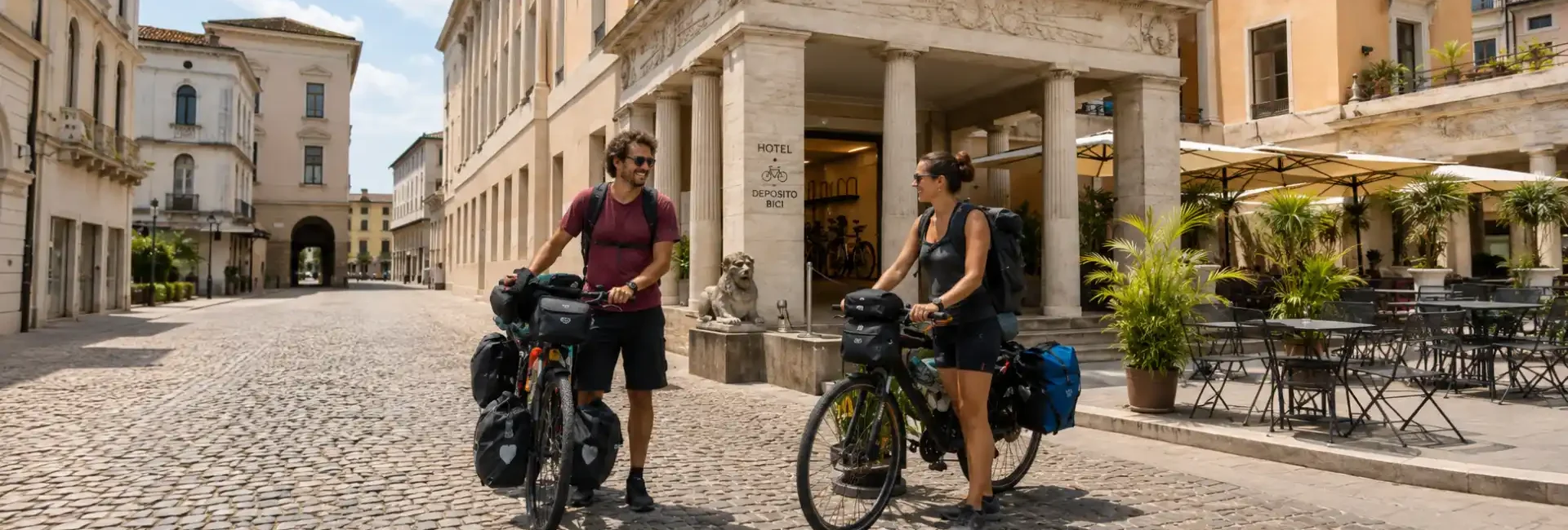 Ciclisti a Padova: hotel con deposito bici vicino al centro