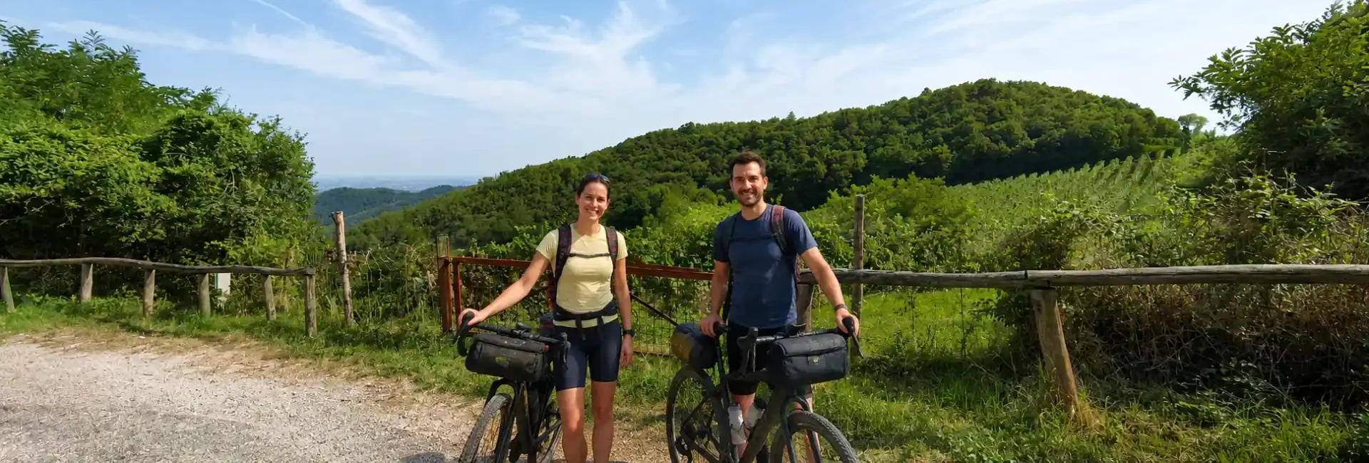 Euganei in bicicletta: cicloturismo tra borghi, terme e paesaggi vulcanici