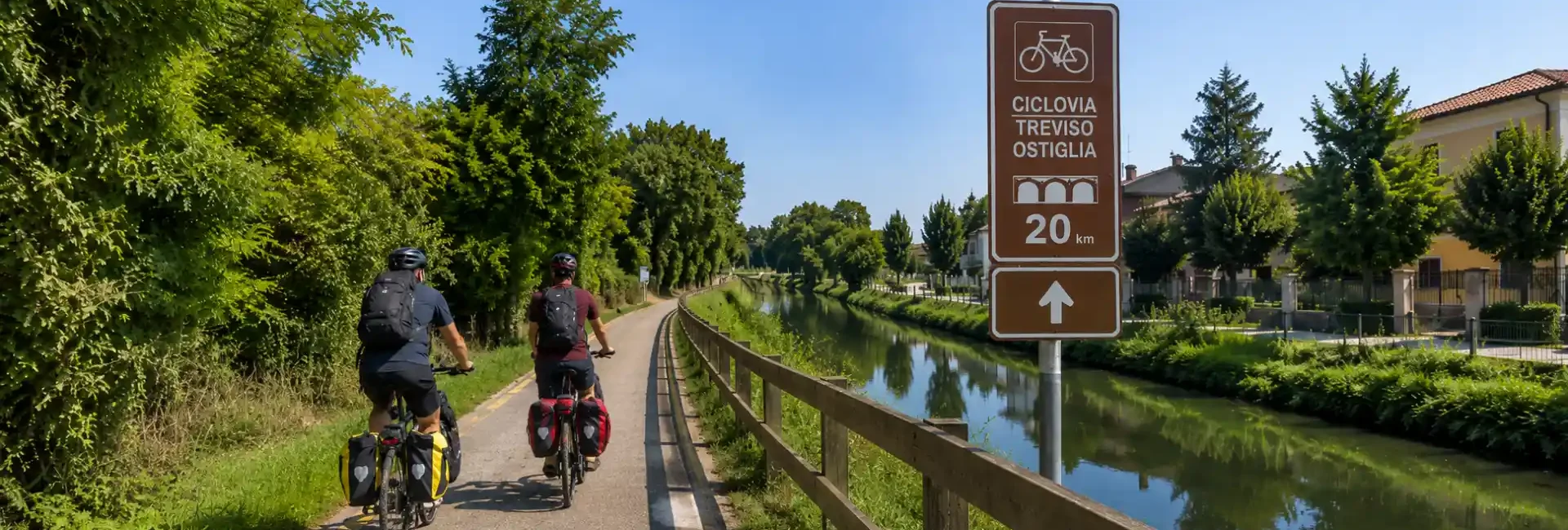 Ostiglia da Padova in bici: itinerario sull’ex ferrovia