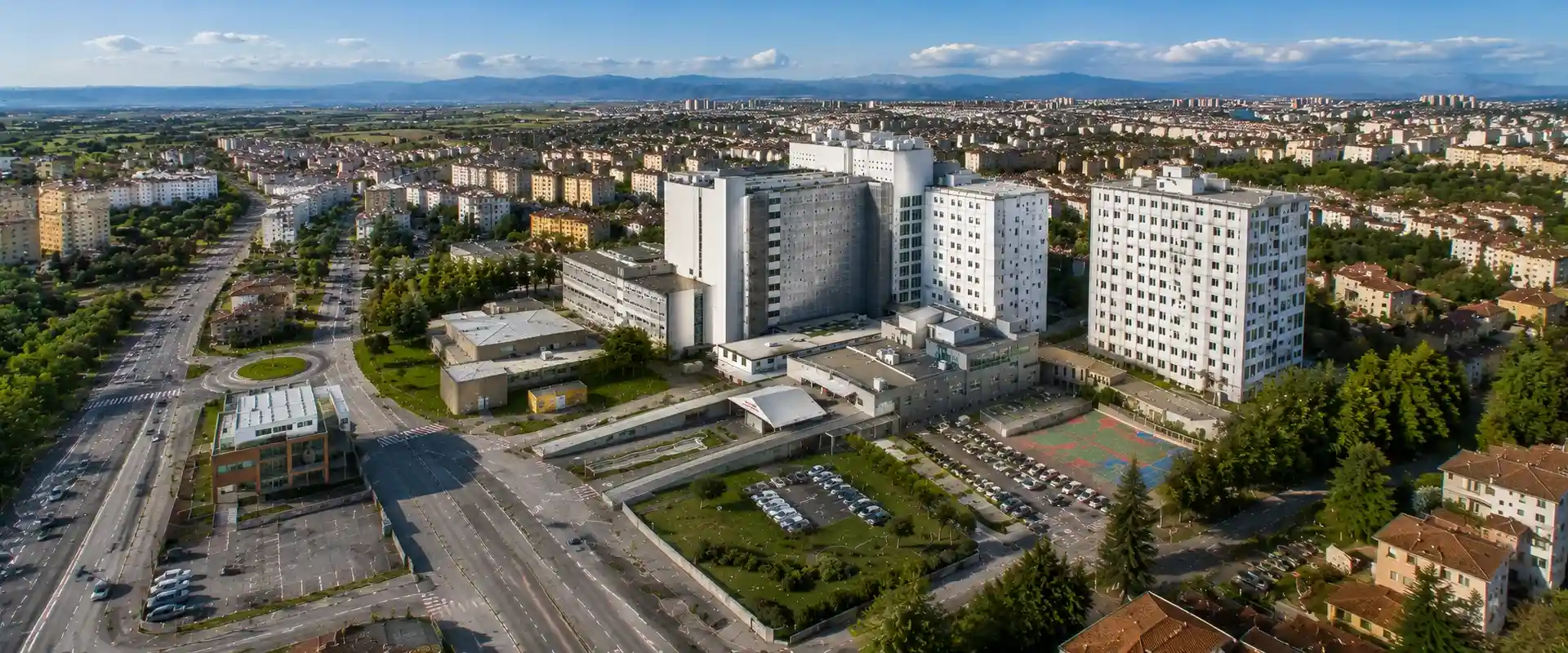 Rejoindre l’hôpital de Padoue depuis l’Hotel Giotto