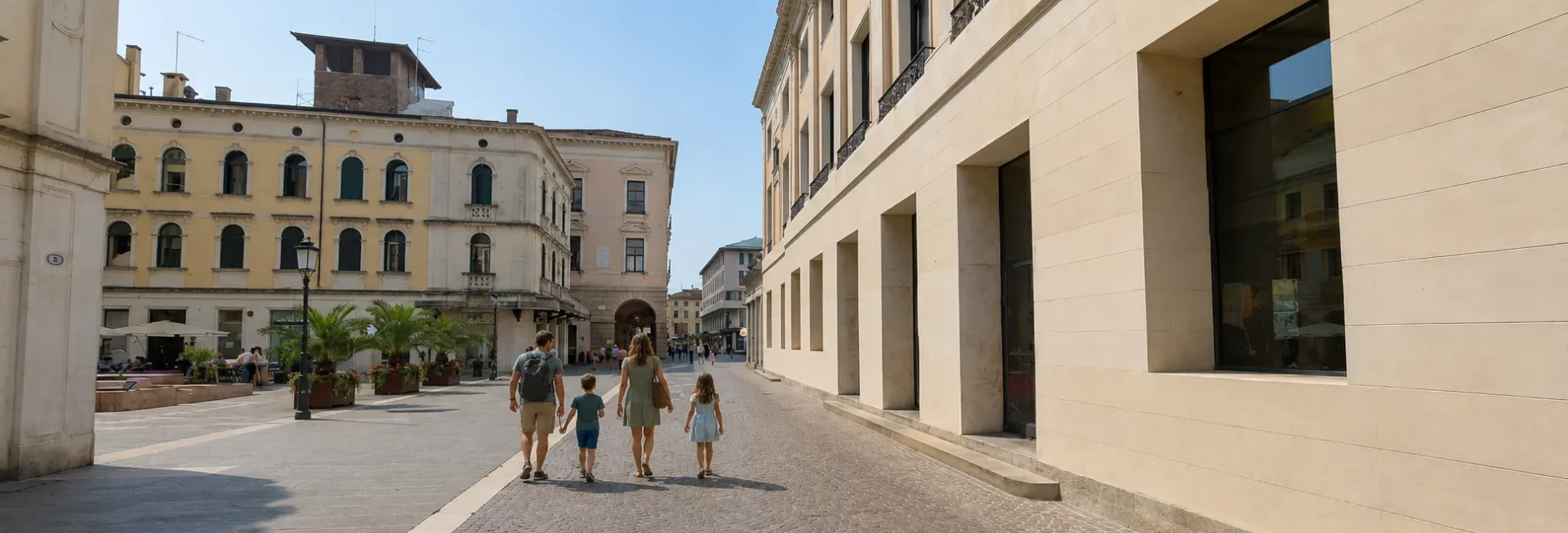 Vengo a Padova con la famiglia