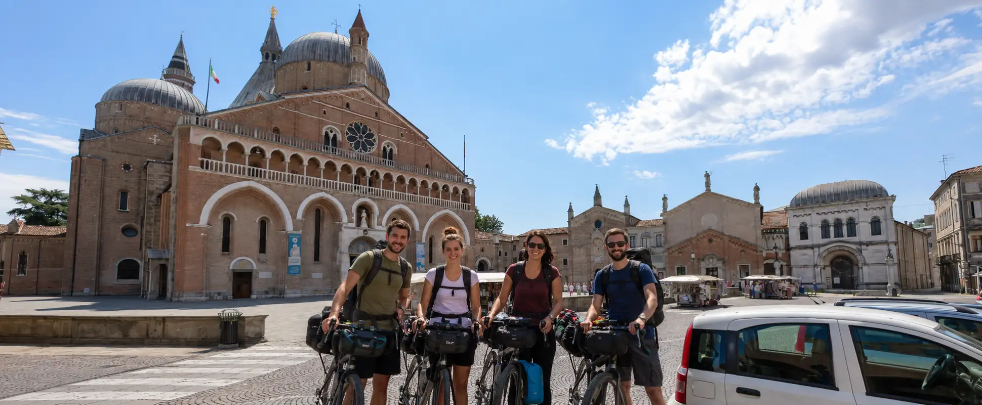 Week-end à vélo à Padoue : itinéraire de deux ou trois jours